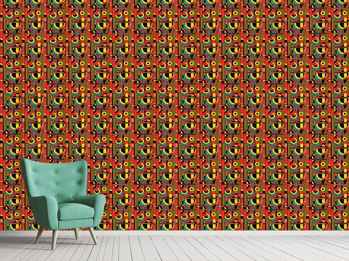 patterned-wallpaper-bright-ornament