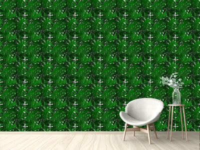 patterned-wallpaper-foliage-top-secret