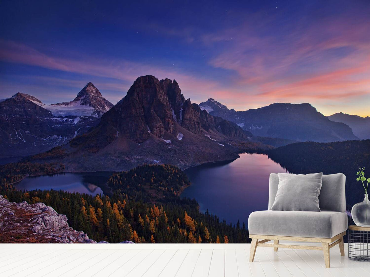 photo-wallpaper-twilight-at-mount-assiniboine