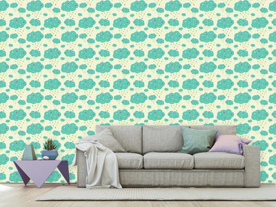 patterned-wallpaper-dotted-clouds