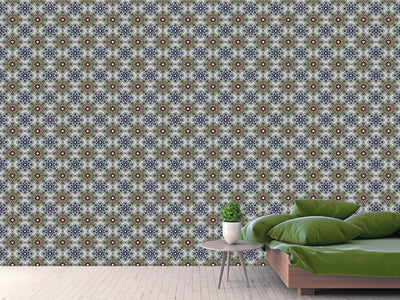 patterned-wallpaper-castleflowers