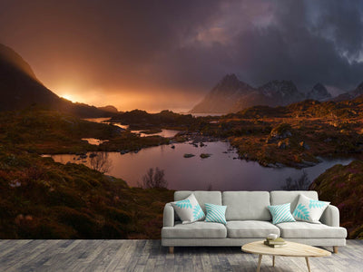 photo-wallpaper-sunrise-over-lofoten