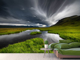 photo-wallpaper-stormy-iceland-lake-x