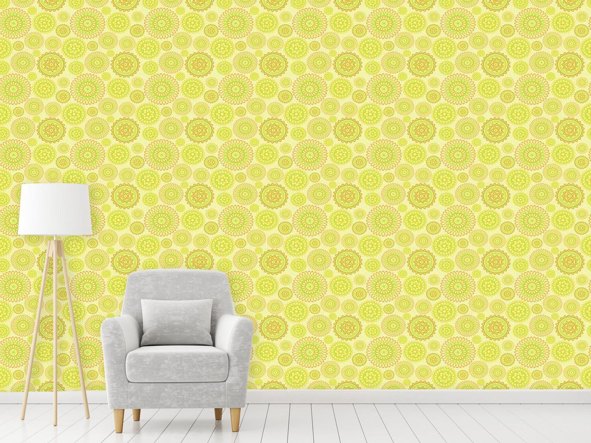 patterned-wallpaper-citrus-mandalas