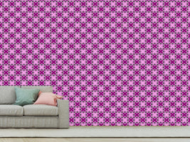 patterned-wallpaper-crossing-squares