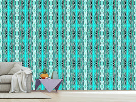 patterned-wallpaper-massai-turqoise