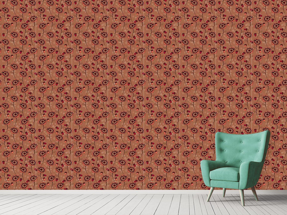 patterned-wallpaper-boheme-fantasyflowers-brown