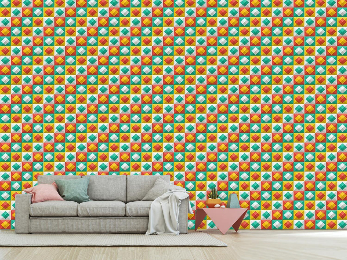 patterned-wallpaper-happy-summer-plaid