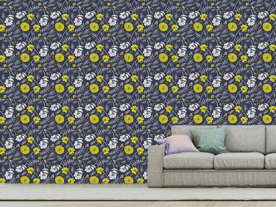 patterned-wallpaper-shiny-blossom-wind