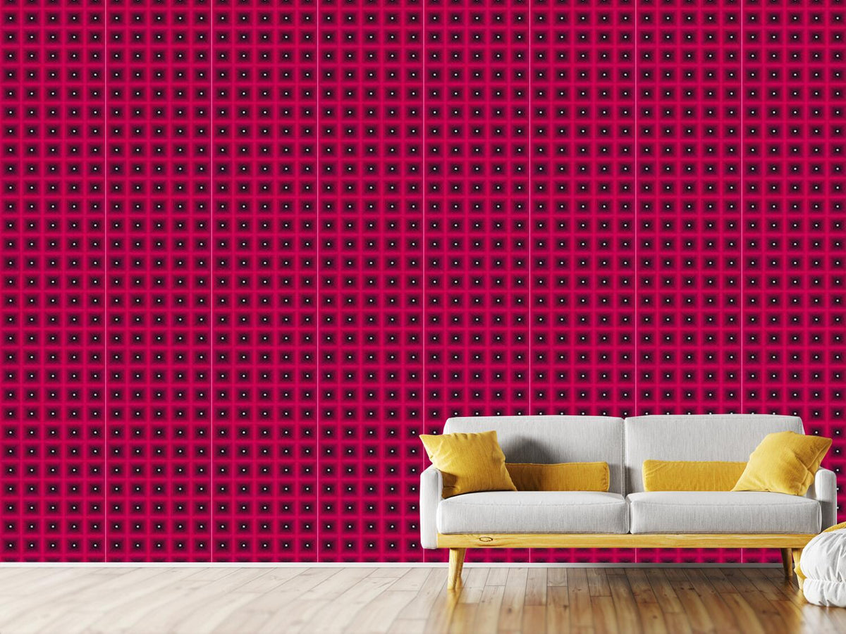 patterned-wallpaper-waffles-in-pink