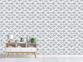 patterned-wallpaper-fishpond