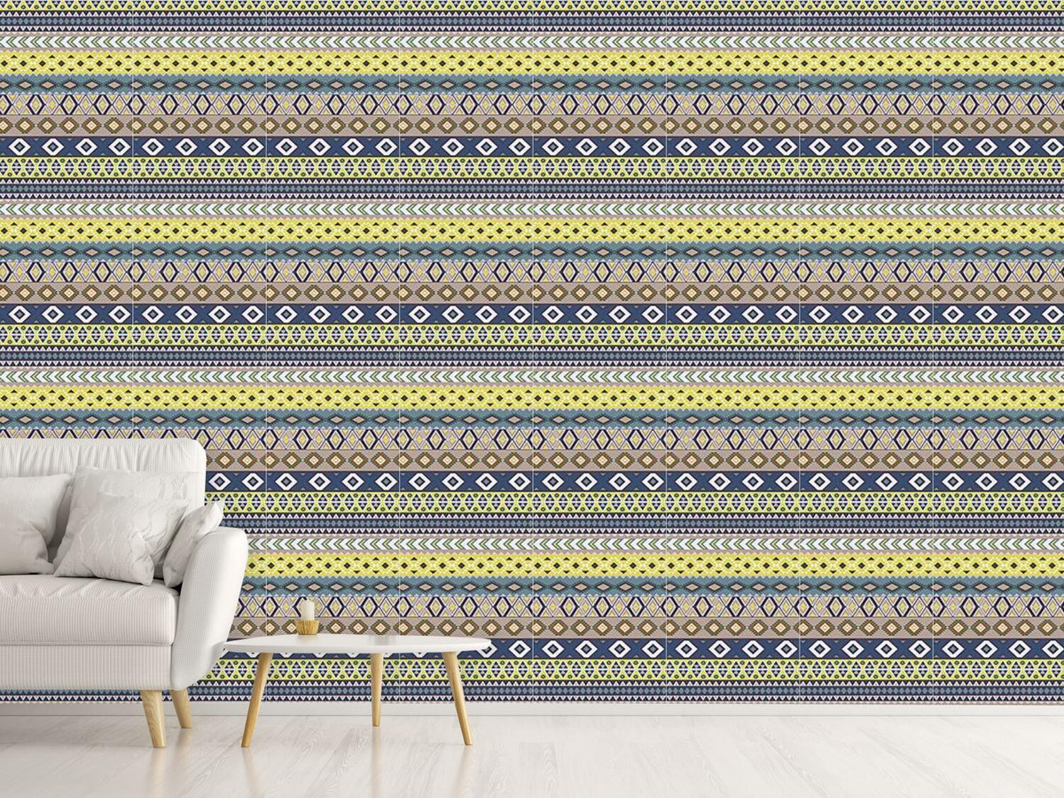 patterned-wallpaper-ethno-stripes-ii