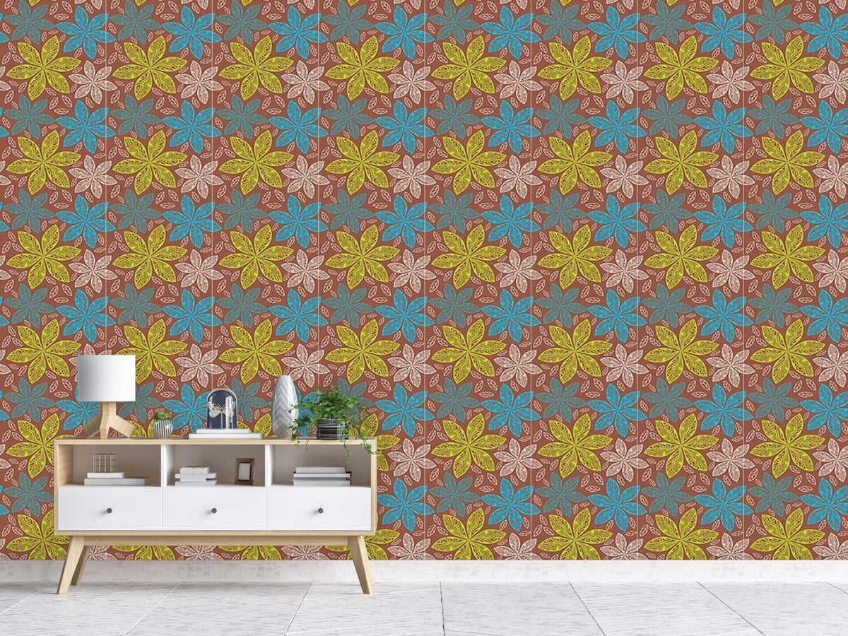 patterned-wallpaper-polynesian-flora