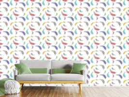 patterned-wallpaper-colorful-feather-pattern