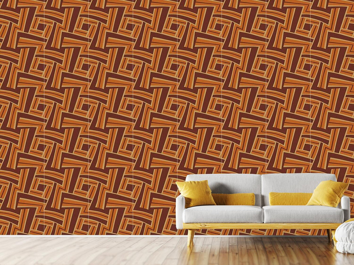 patterned-wallpaper-maze-rusty