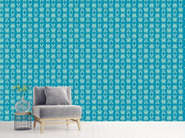 patterned-wallpaper-funny-rabbit