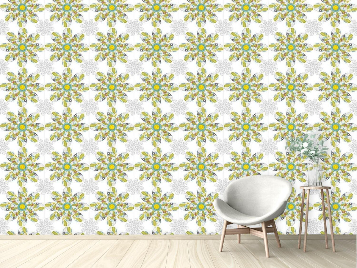 patterned-wallpaper-flower-in-a-flower