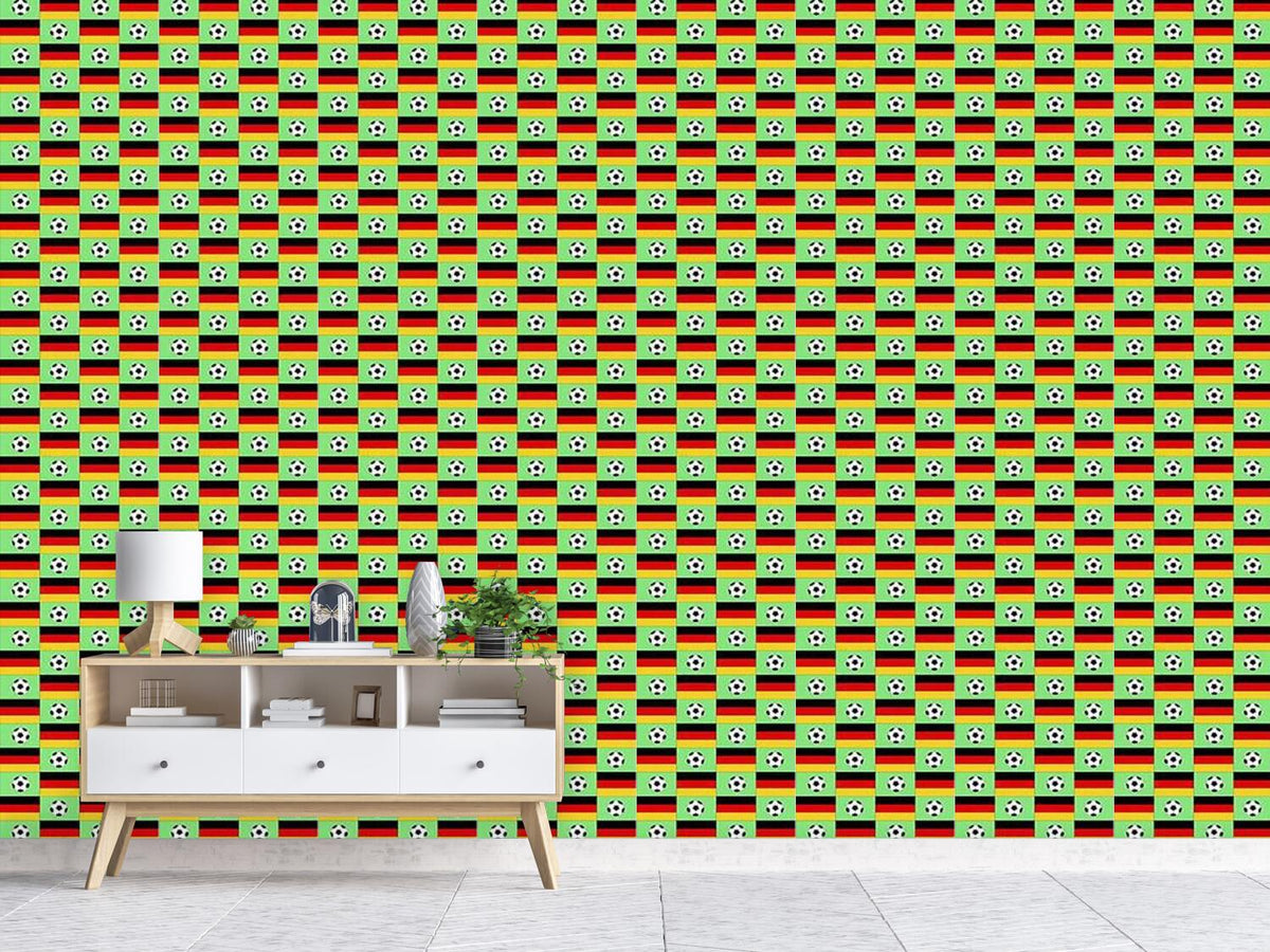 patterned-wallpaper-soccer-made-in-germany