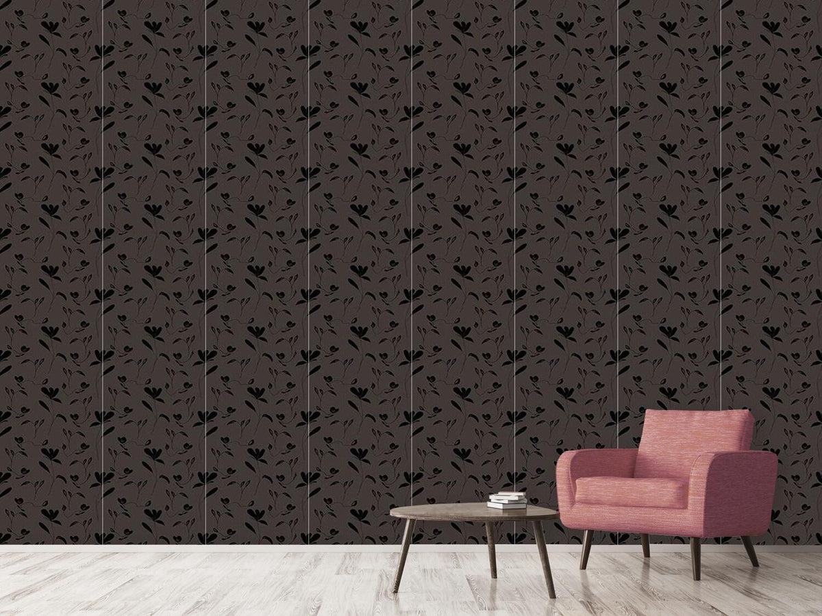 patterned-wallpaper-flower-shower