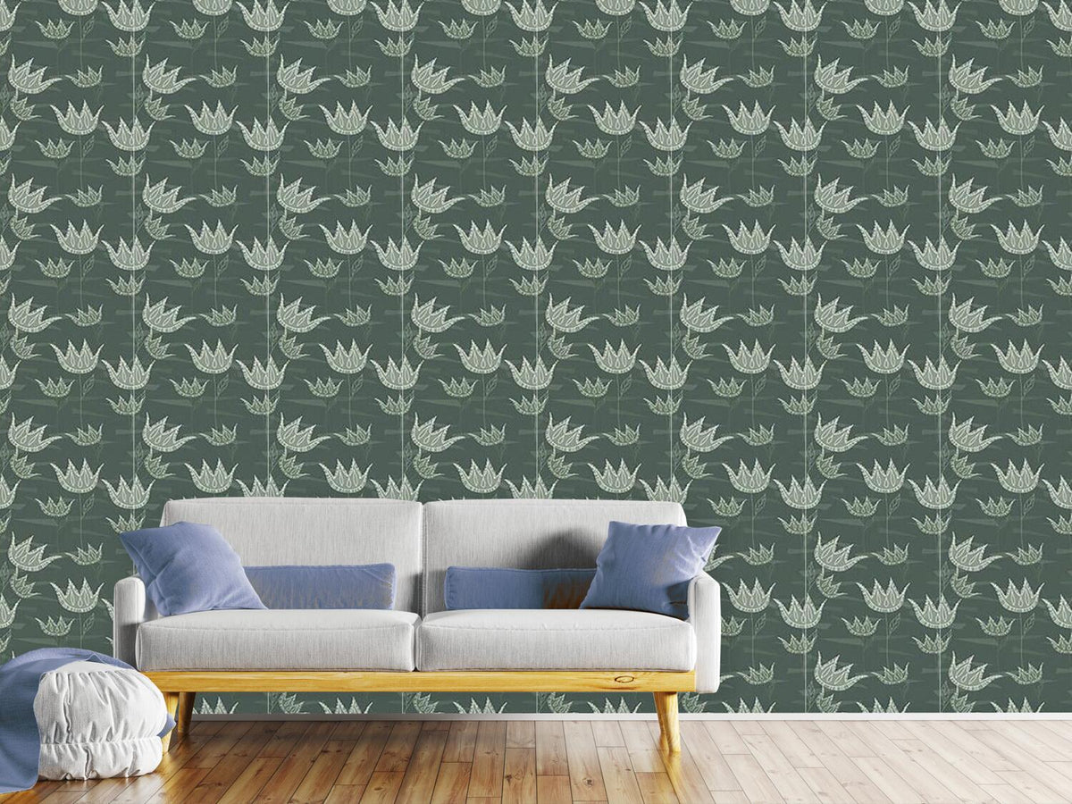 patterned-wallpaper-garden-party-green