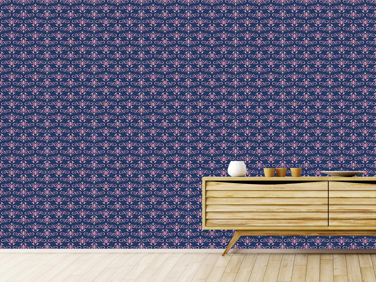 patterned-wallpaper-cinderella-midnight