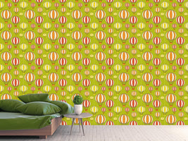 patterned-wallpaper-ballooning-in-the-green