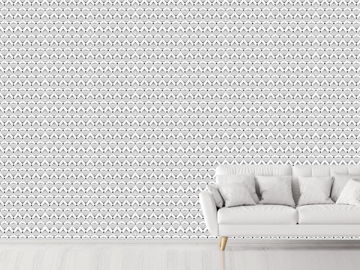 patterned-wallpaper-jewel-and-pearl-strings