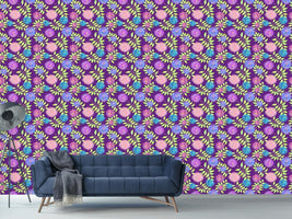 patterned-wallpaper-floristic-decoration