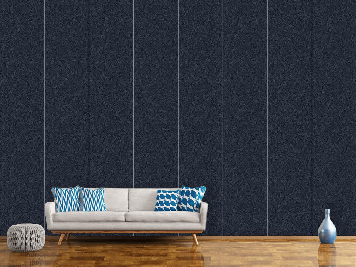 patterned-wallpaper-batik-stones-smokey-blue