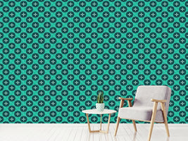 patterned-wallpaper-abstract-blossoms-with-waves