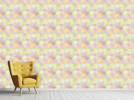 patterned-wallpaper-coral-stars