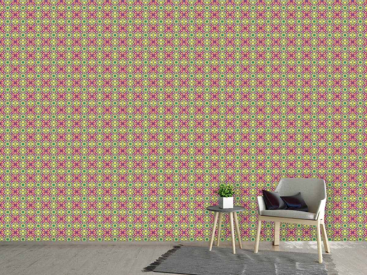 patterned-wallpaper-rainbow-mosaic