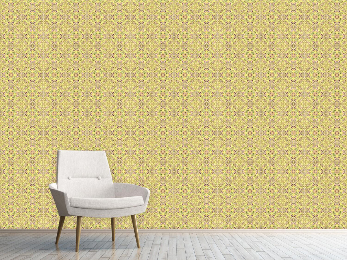 patterned-wallpaper-kaleidoscope-in-spring