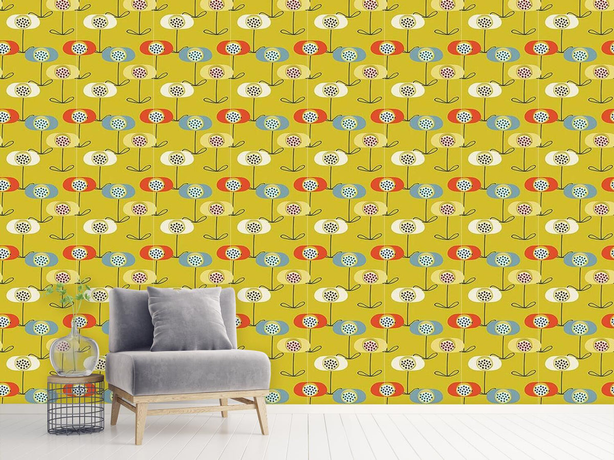 patterned-wallpaper-retro-poppy