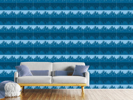 patterned-wallpaper-the-skyline-blues