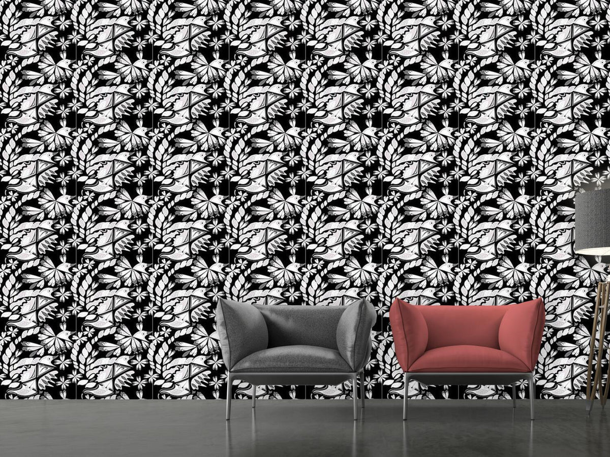 patterned-wallpaper-artful-bird