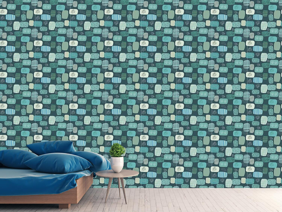 patterned-wallpaper-patches-in-blue