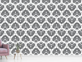 patterned-wallpaper-damask-gris