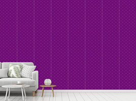 patterned-wallpaper-cross-flowers