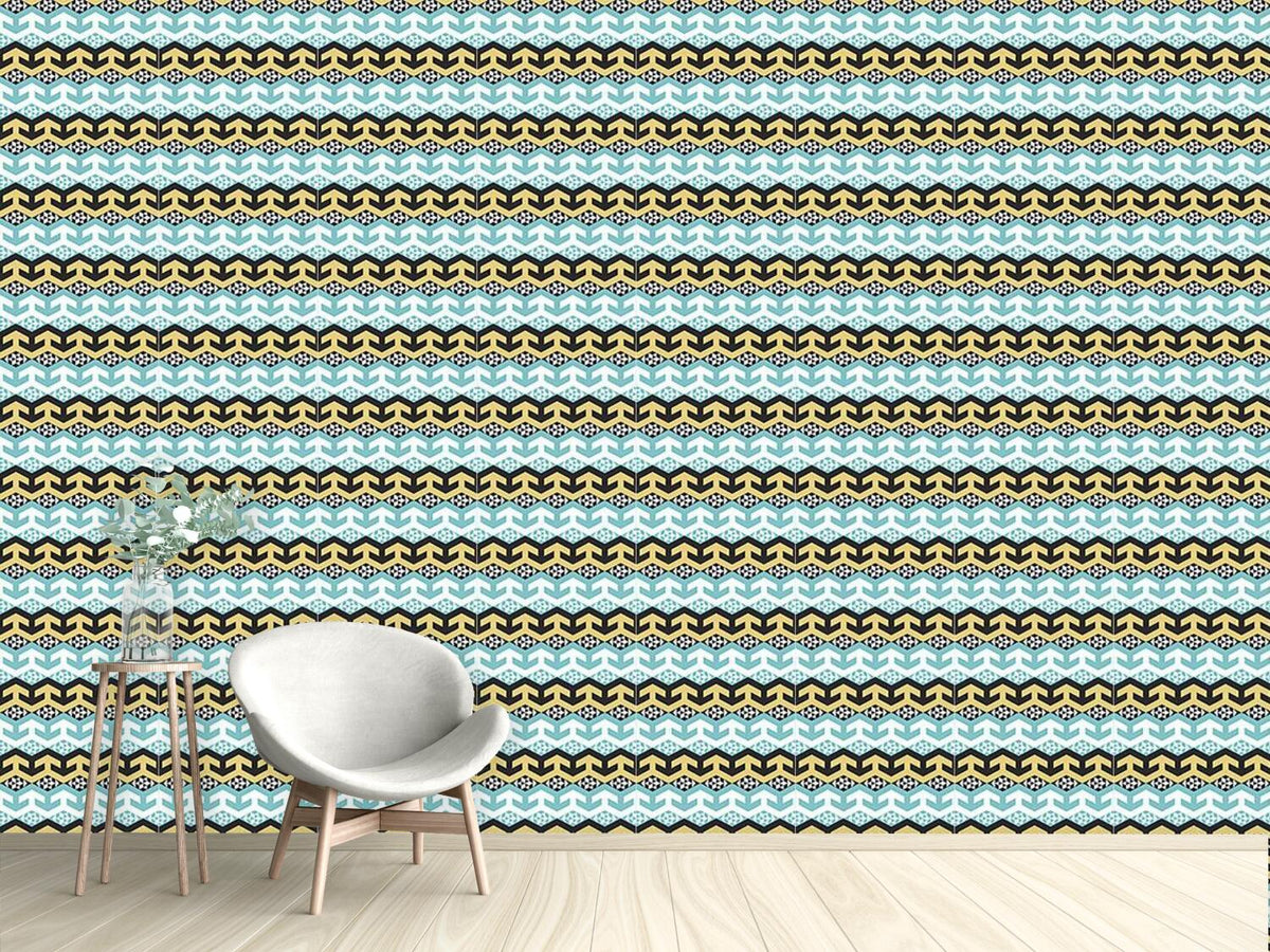 patterned-wallpaper-arabic-chevron-variation