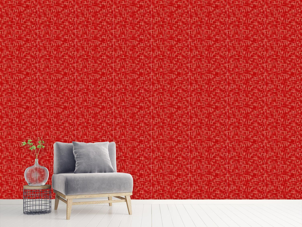 patterned-wallpaper-textus-red