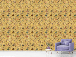 patterned-wallpaper-aviary