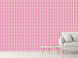 patterned-wallpaper-round-flower