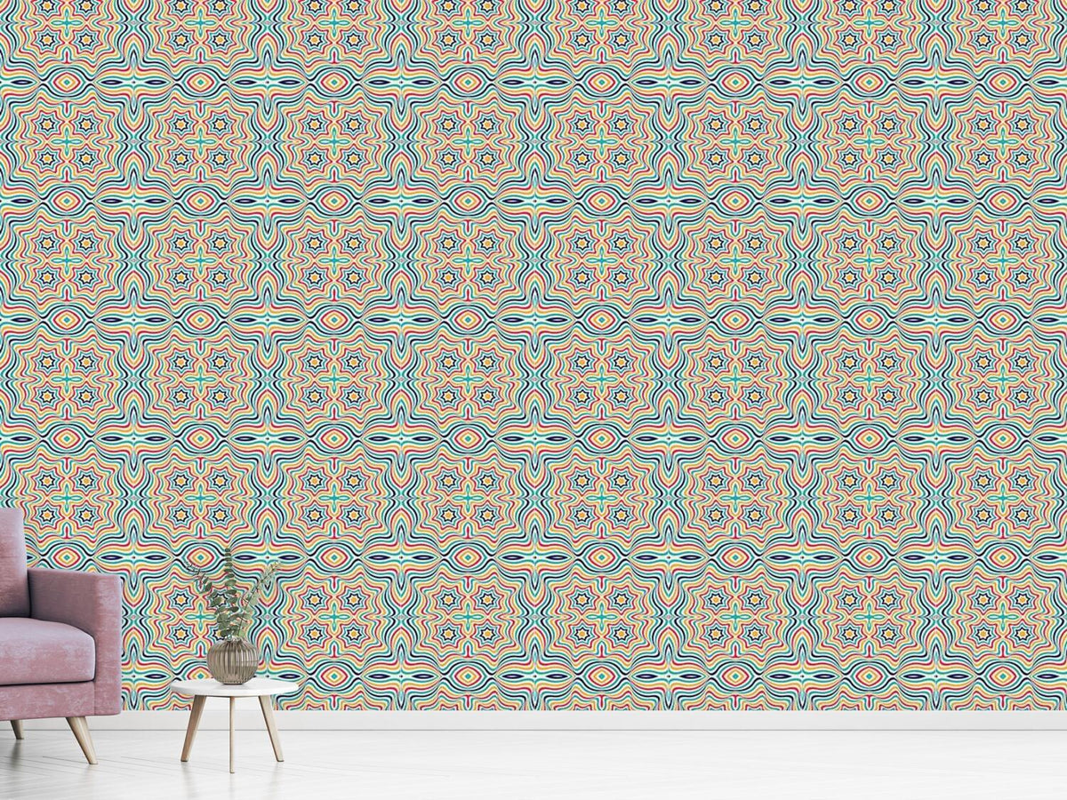 patterned-wallpaper-clown-kaleidoscope