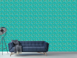 patterned-wallpaper-garlands-and-waves