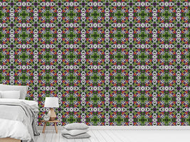 patterned-wallpaper-tribal-kaleidoscope