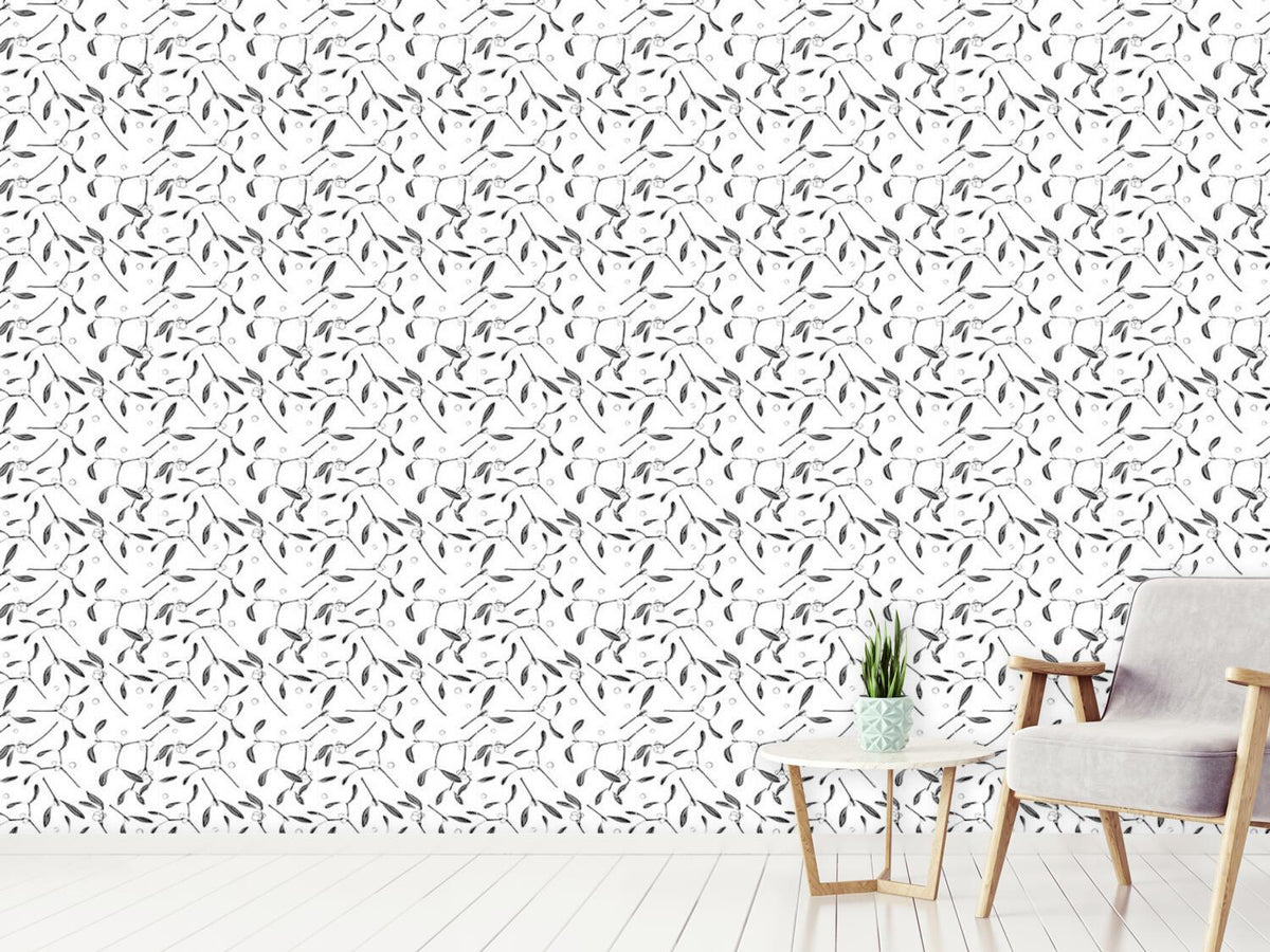 patterned-wallpaper-mistletoe-twig