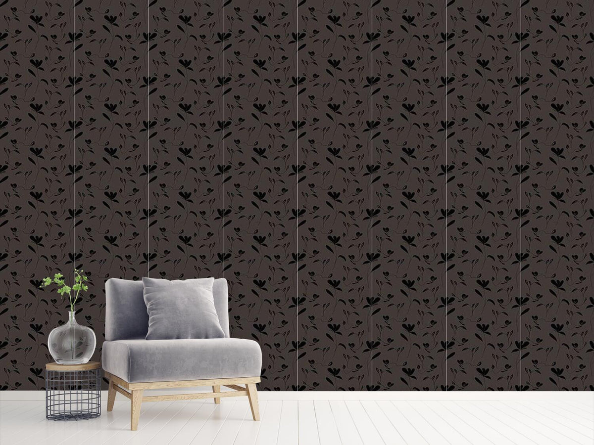 patterned-wallpaper-flower-shower