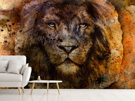 photo-wallpaper-portrait-of-a-lion-ii