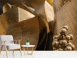 photo-wallpaper-geometry-in-gold-and-steel